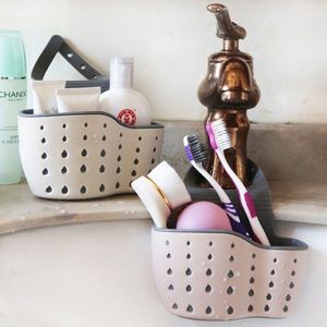 Storage sink rack